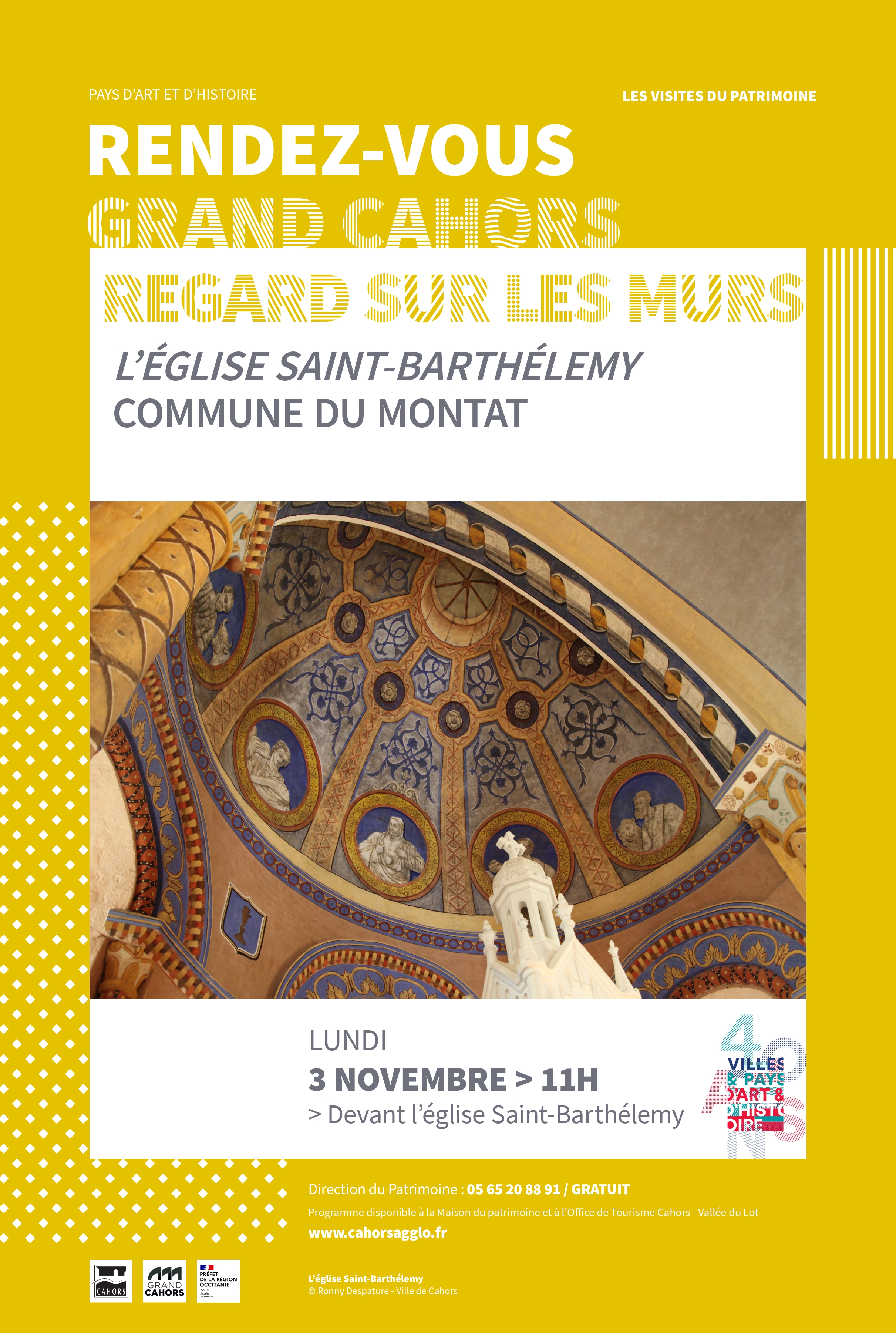Regards sur les murs : l'église Saint-Barthélemy