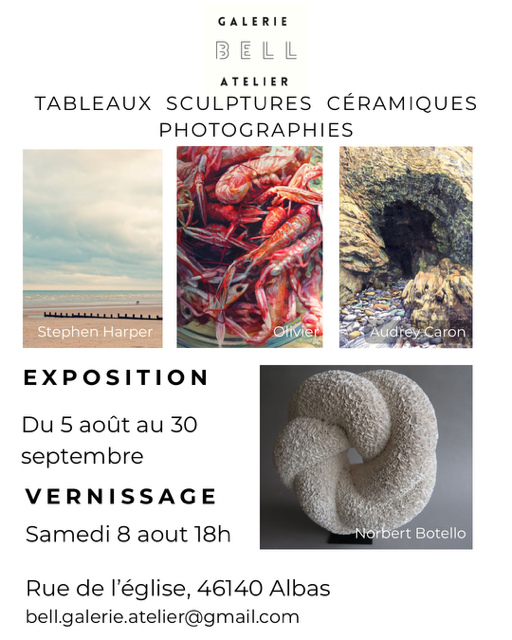 Figeac : Exposition à la Bell Galerie Atelier