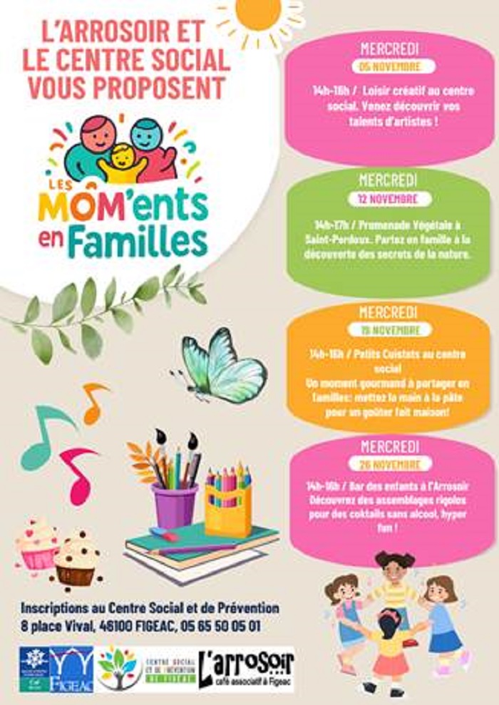 Les Mom’ents en Familles à Figeac