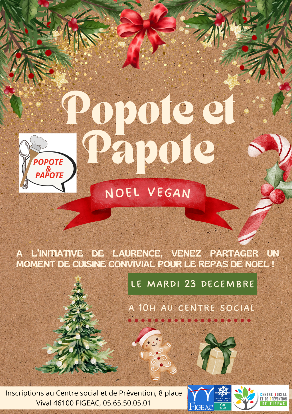 Figeac : Atelier cuisine à Figeac : Noël 100% vegan