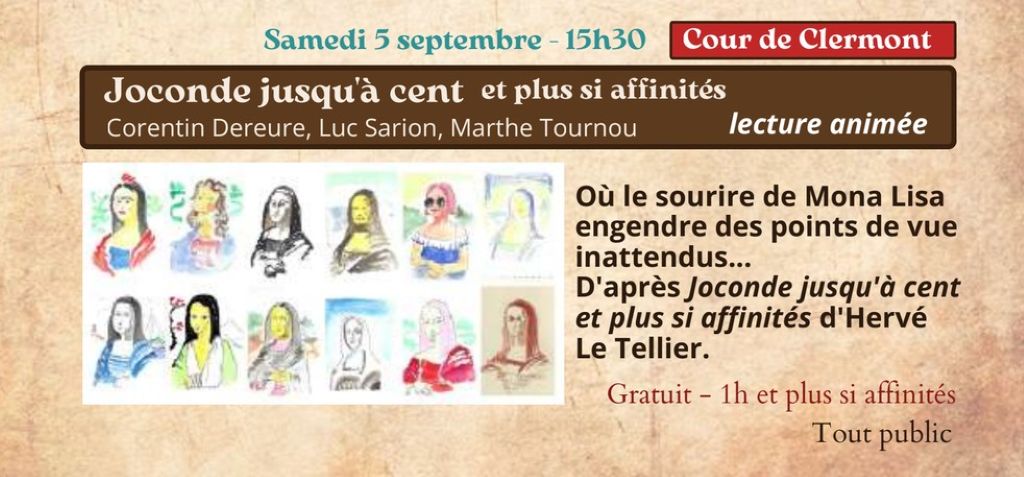 Figeac : Festival Re-naissance à Figeac : Joconde jusqu'à cent et plus si affinités