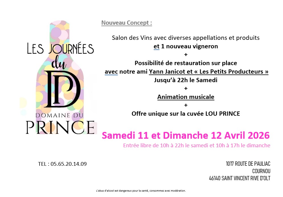 Figeac : Portes-ouvertes au domaine du Prince