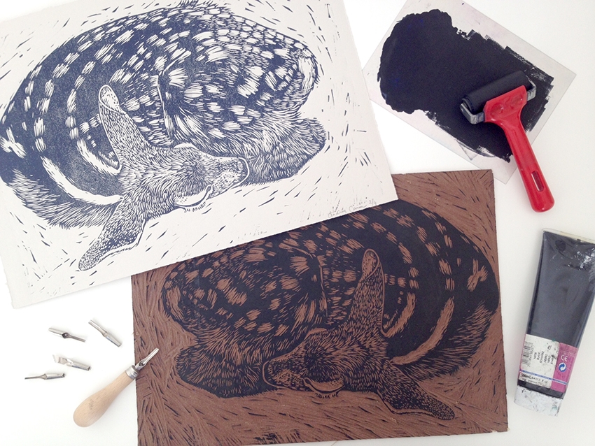 Figeac : Atelier d’initiation à la linogravure