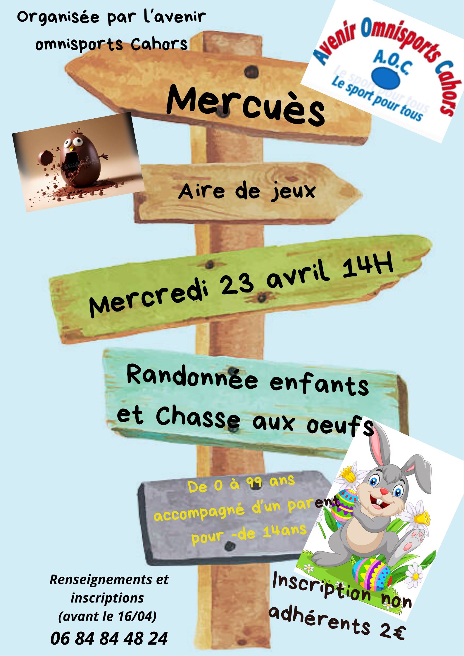 Randonnée enfants et chasse aux oeufs