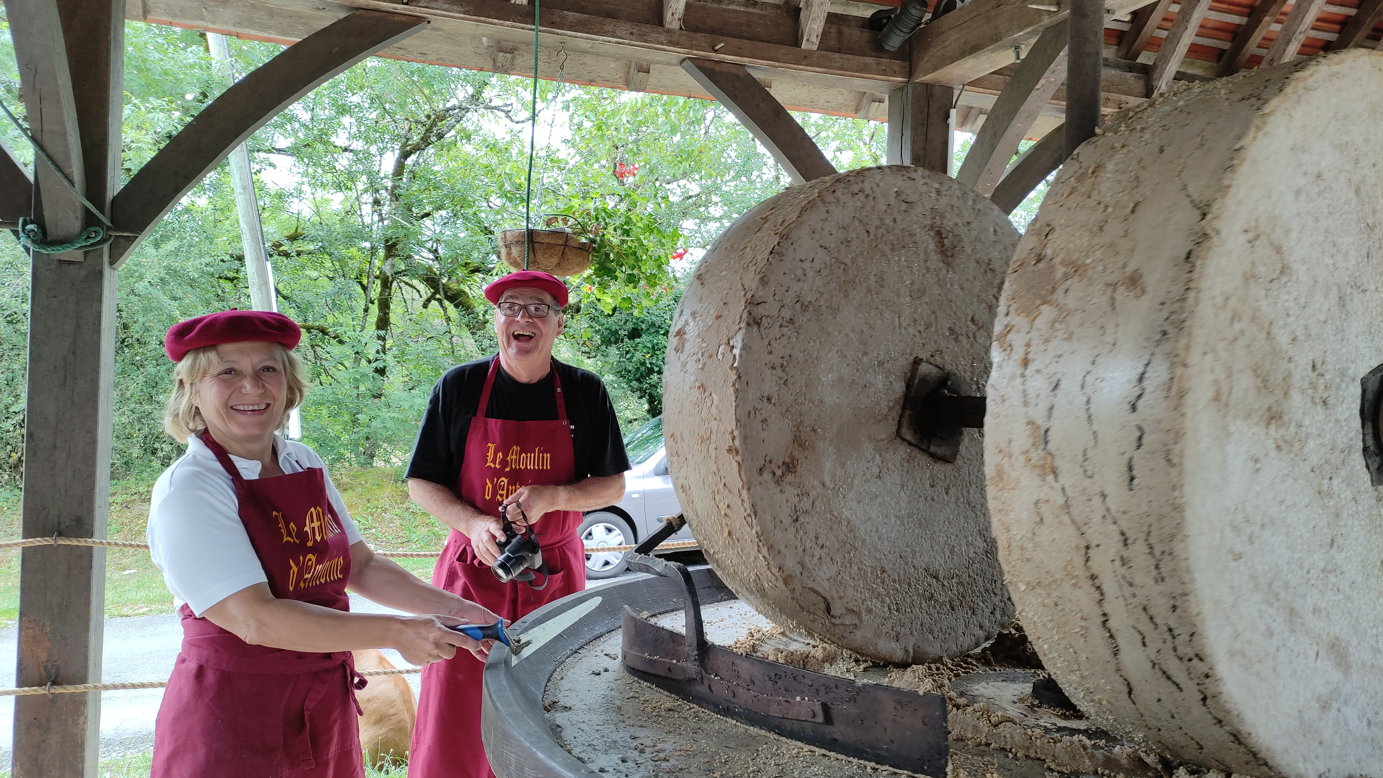 Figeac : Le Moulin d'Antoine  - Visite et démonstration