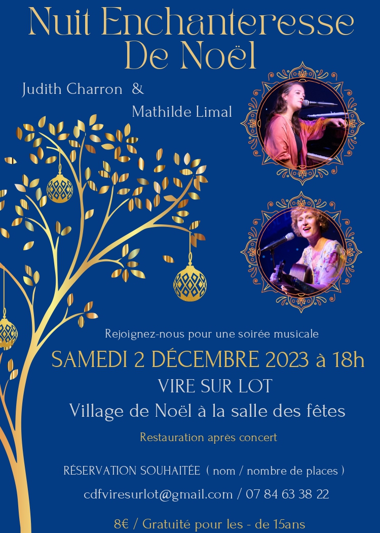 Figeac : Concert : Nuit enchanteresse de Noël