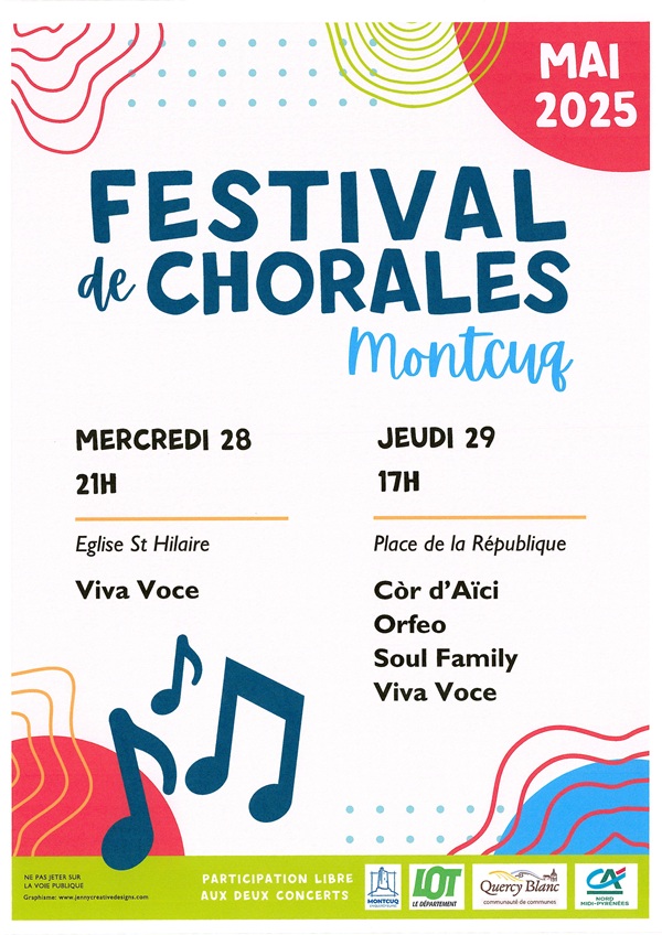 Figeac : Festival des chorales à Montcuq