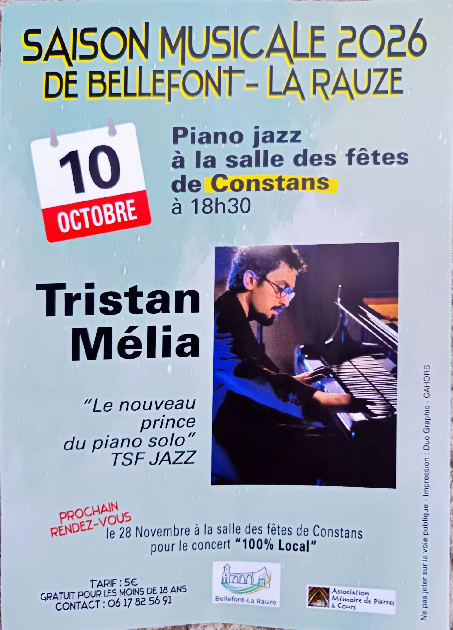 Figeac : Saison musicale 2026 de Bellefont - La Rauze