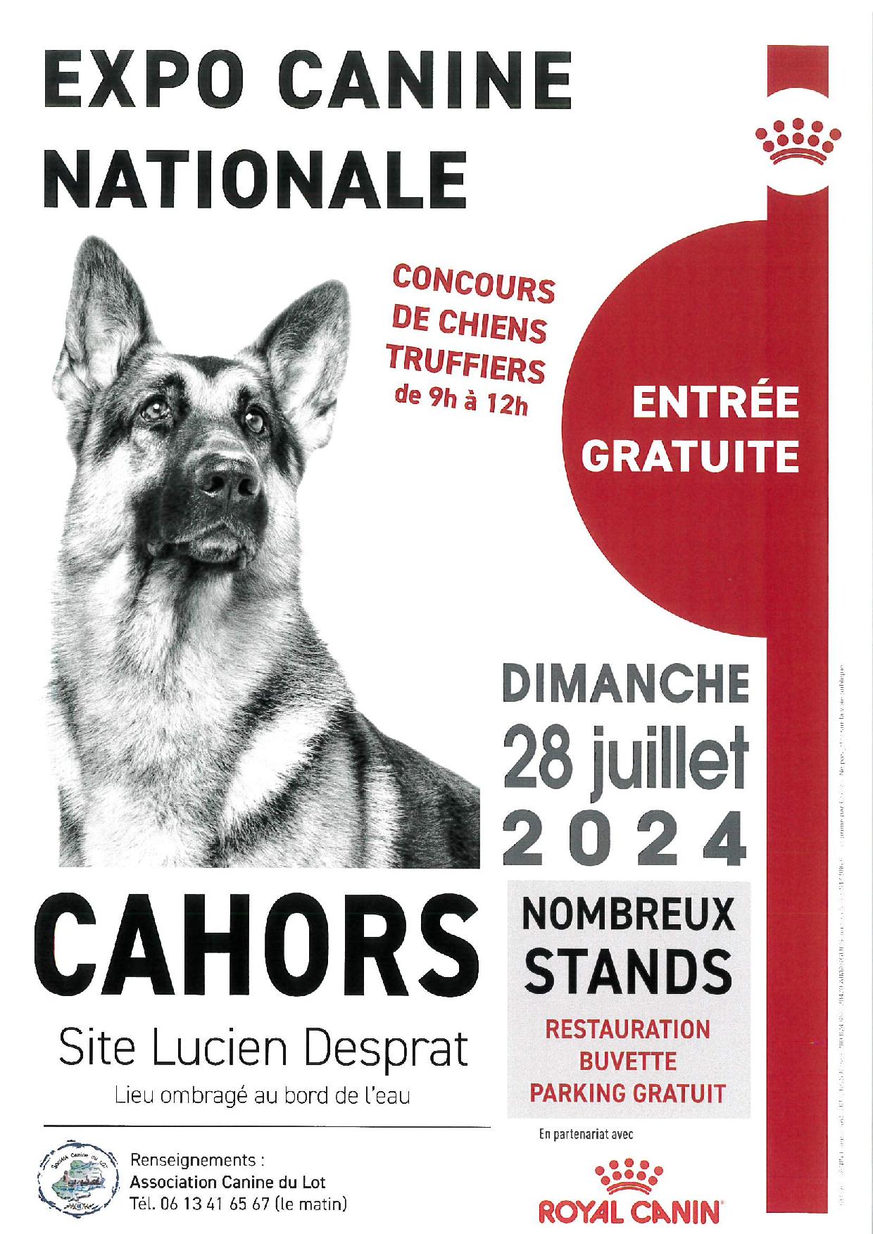 Figeac : Exposition canine nationale