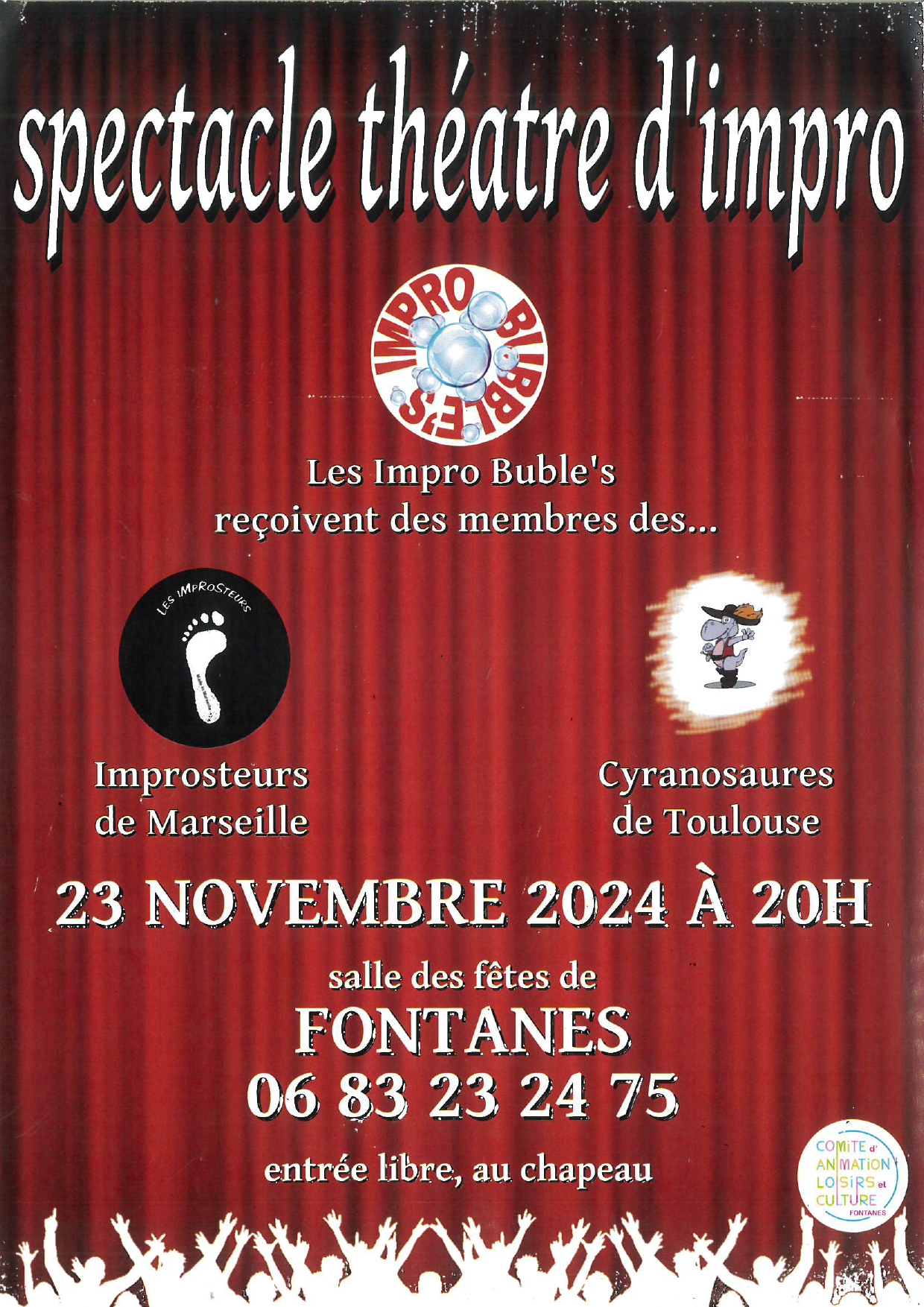 Spectacle d'impro