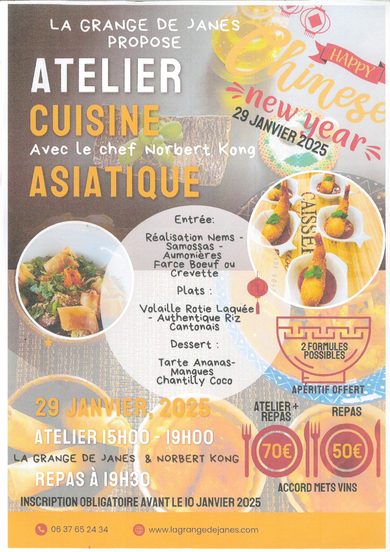 Figeac : Atelier cuisine asiatique avec le chef Norbert Kong