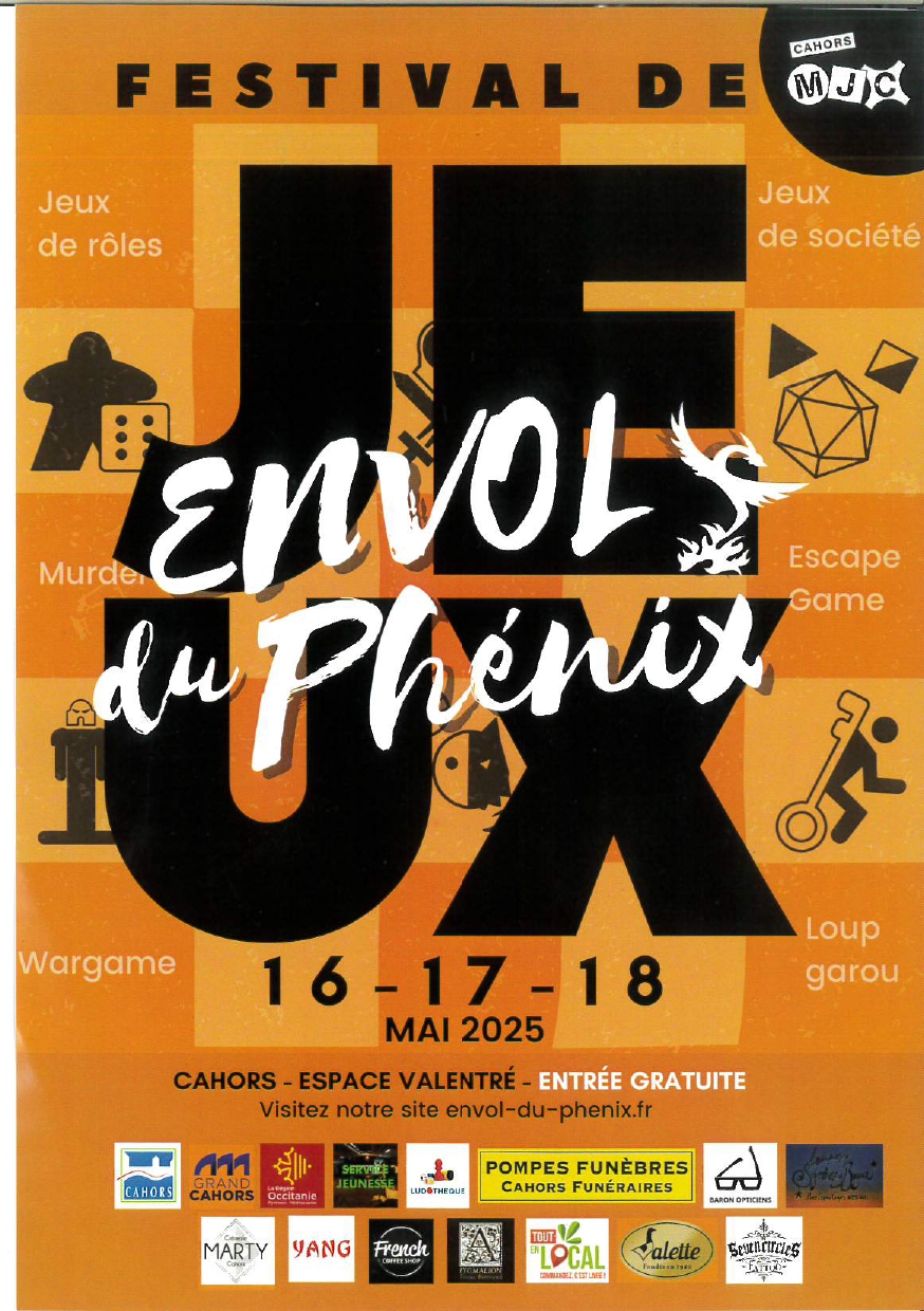 Figeac : Festival Multi-jeux L'Envol du Phénix