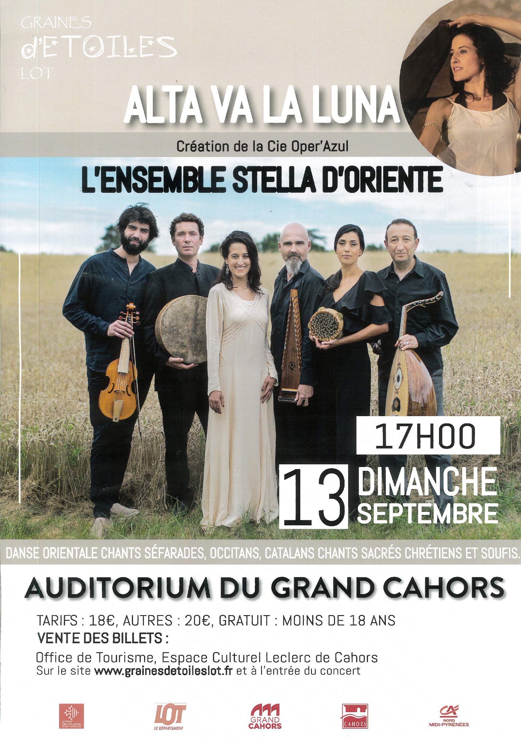 Figeac : Concert  Graines d'Etoiles : 