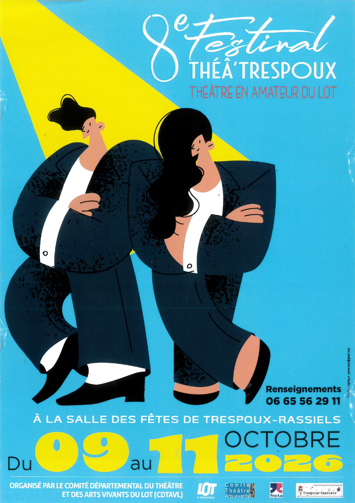 Figeac : 8e Festival Théâ’Trespoux : théâtre en amateur du Lot