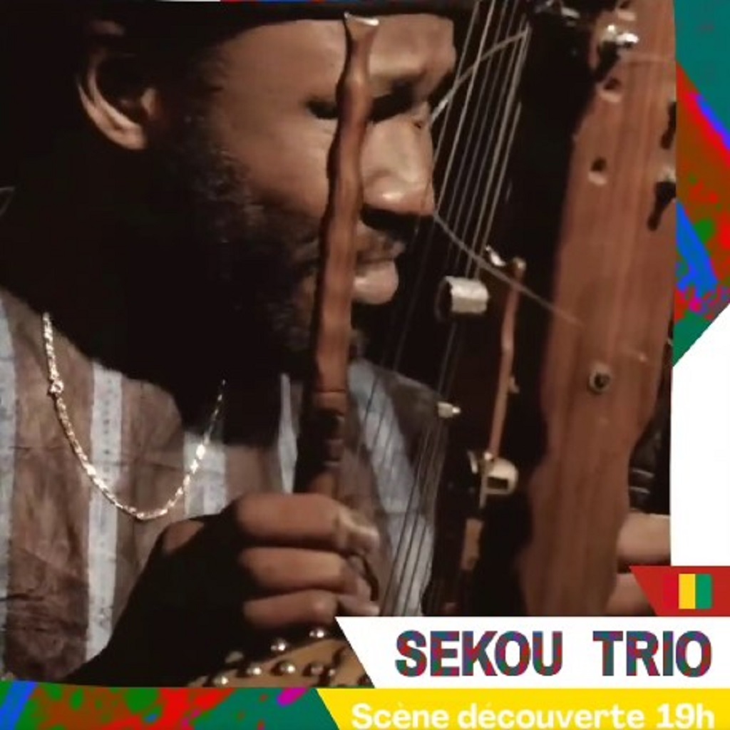 Figeac : Ouverture du festival Africajarc, scène découverte :  Sékou Trio