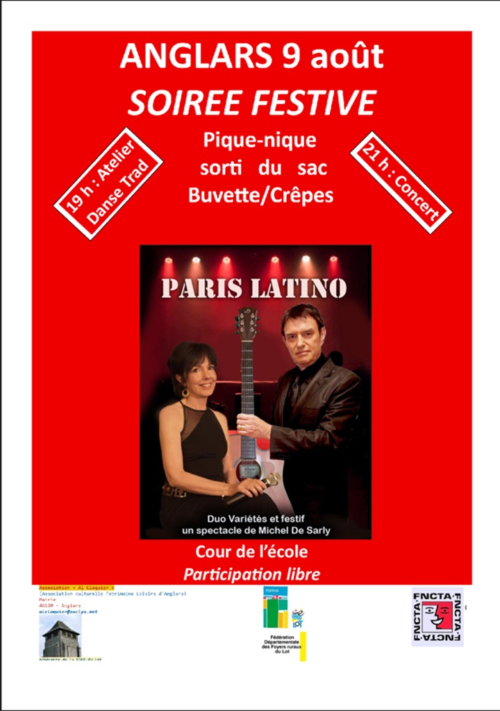 Figeac : Soirée Festive à Anglars