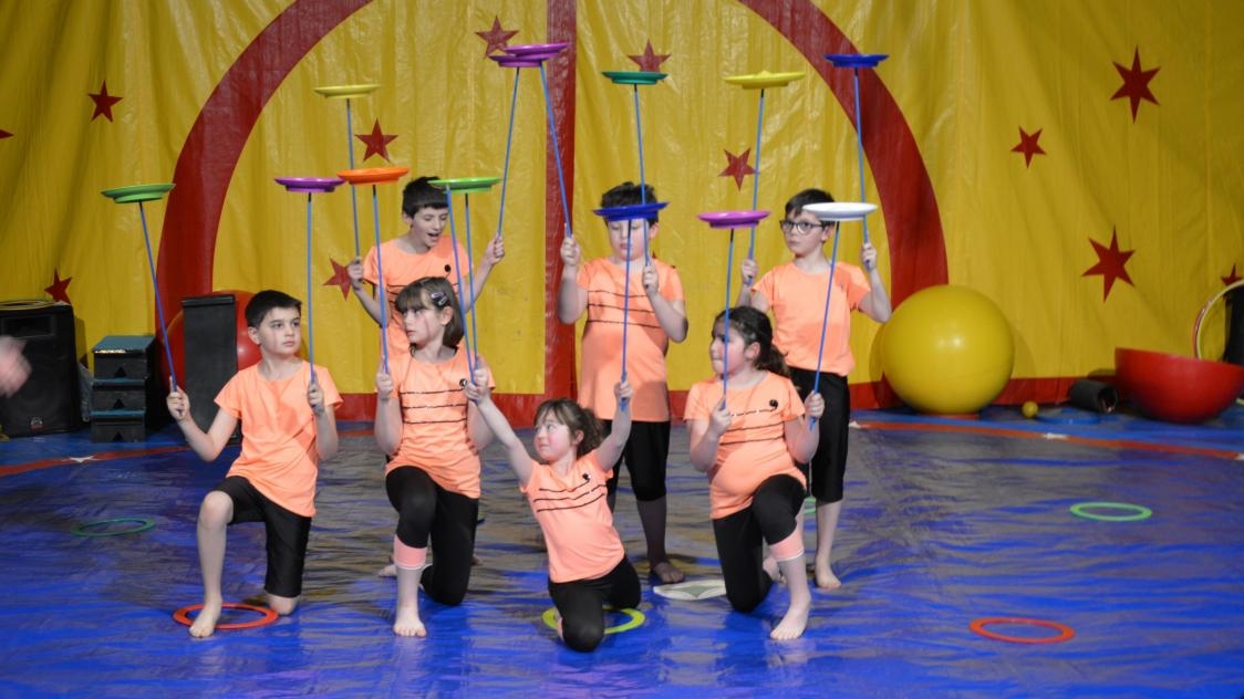 Figeac : Spectacle de fin d'année des Cas du Cyrque avec la Cie Trip-tic