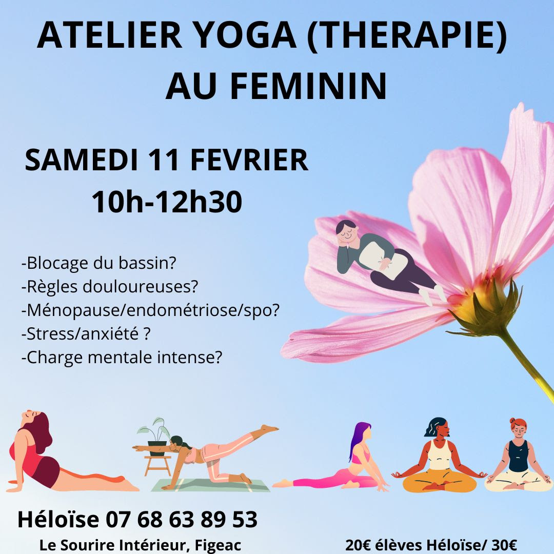 Figeac : Atelier yoga thérapie au féminin