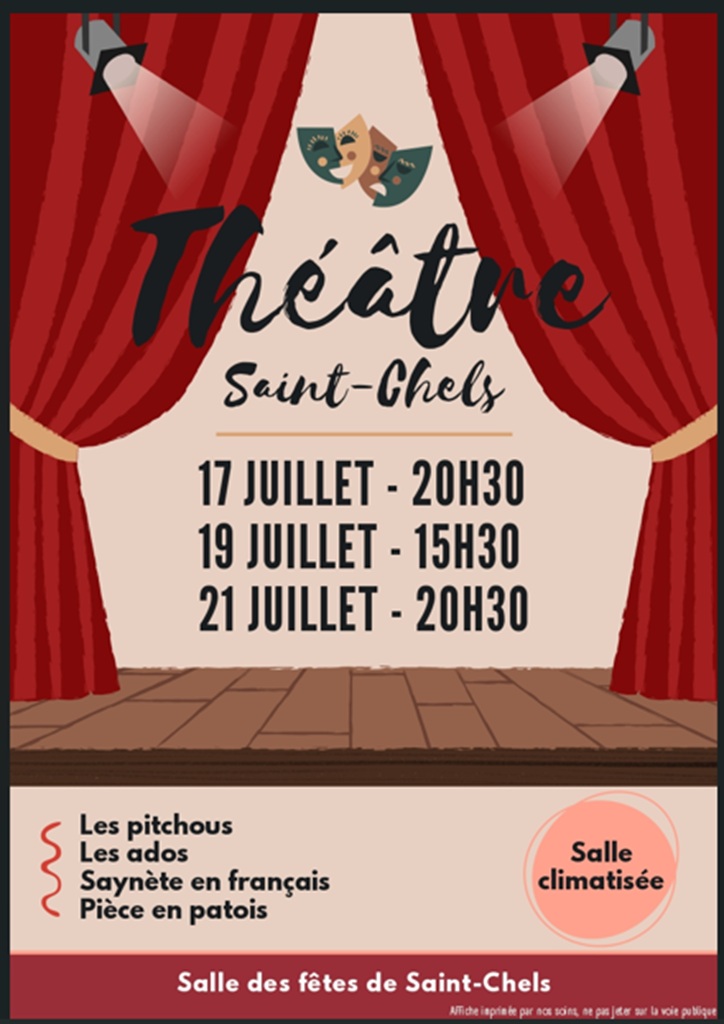 Figeac : Théâtre à Saint-Chels