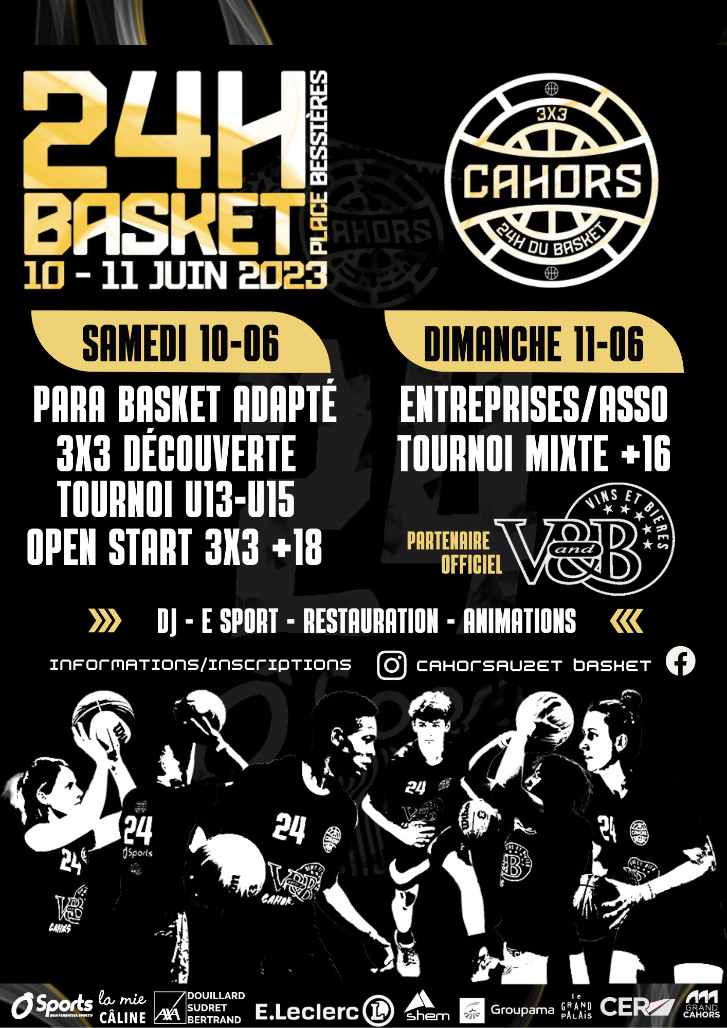 Figeac : Les 24 heures du Basket de Cahors