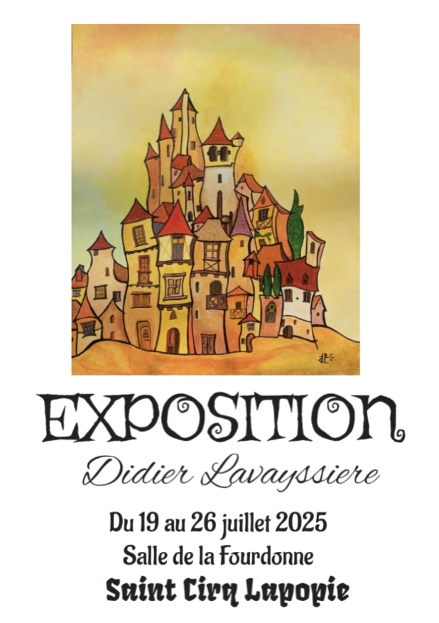 Figeac : Exposition des peintures de Didier Lavayssière