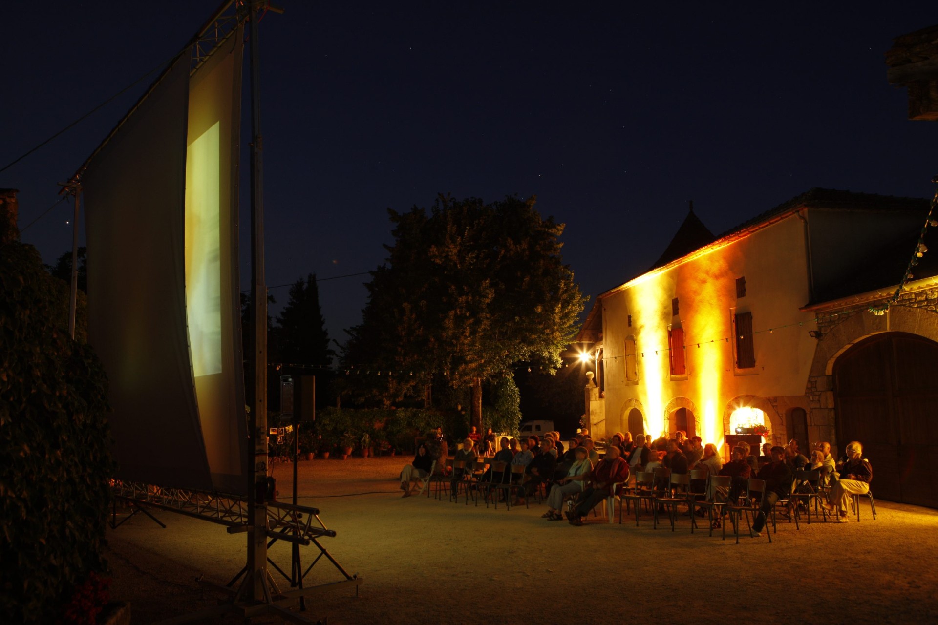 Figeac : Une soirée cinéma au Clos du Chêne