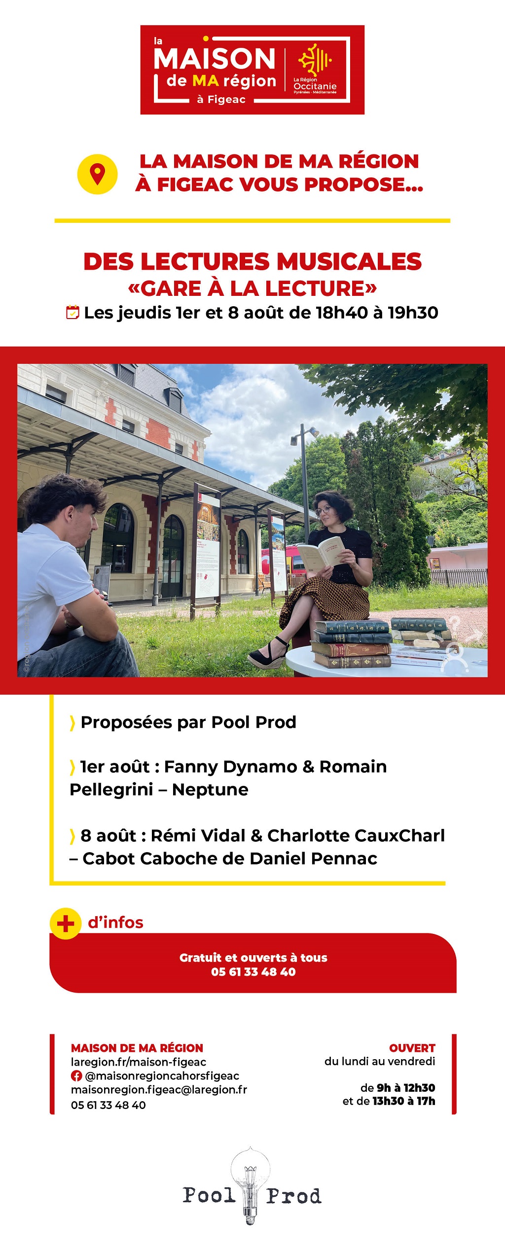 Figeac : Des lectures musicales 