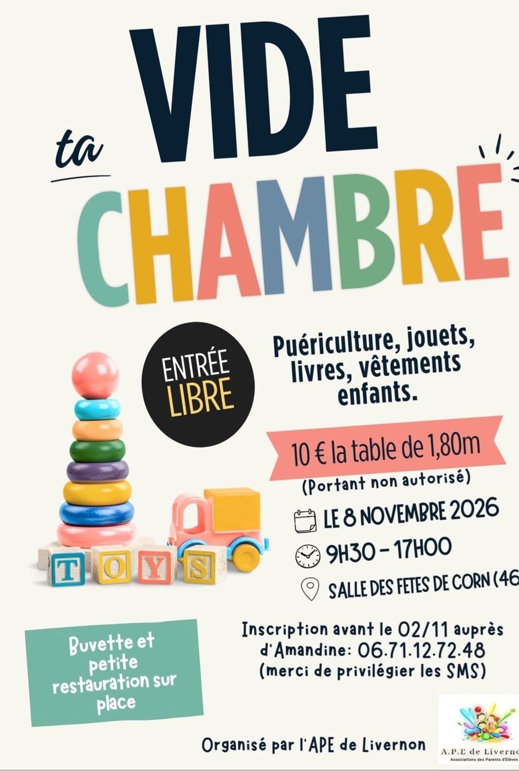 Figeac : Vide ta chambre à Corn
