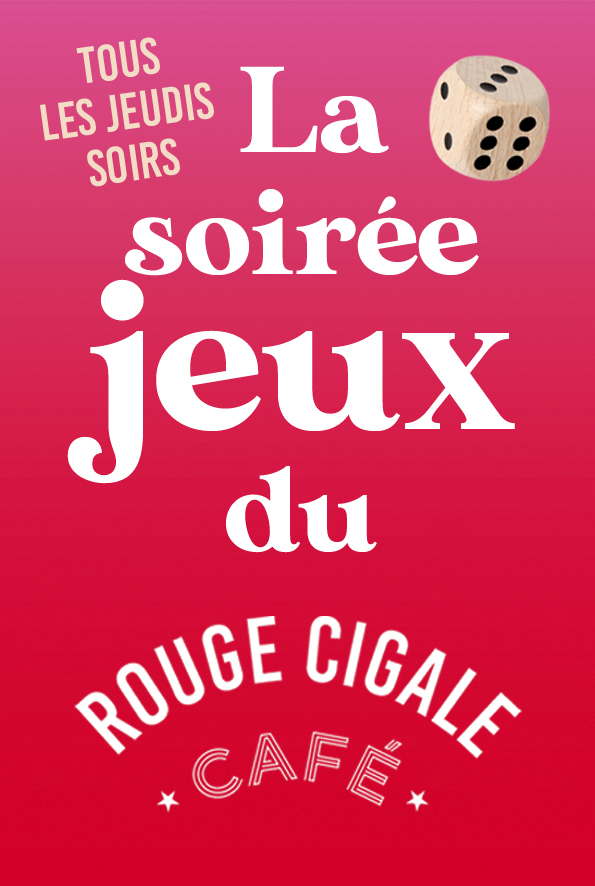 Figeac : La soirée jeux du rouge cigale café