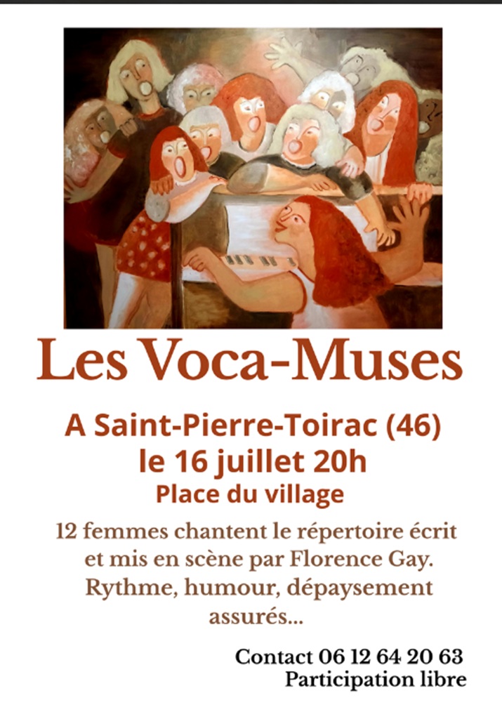 Figeac : Concert groupe vocal les Voca-Muses